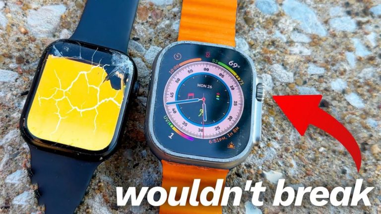 Apple Watch Ultra display survives insane durability test