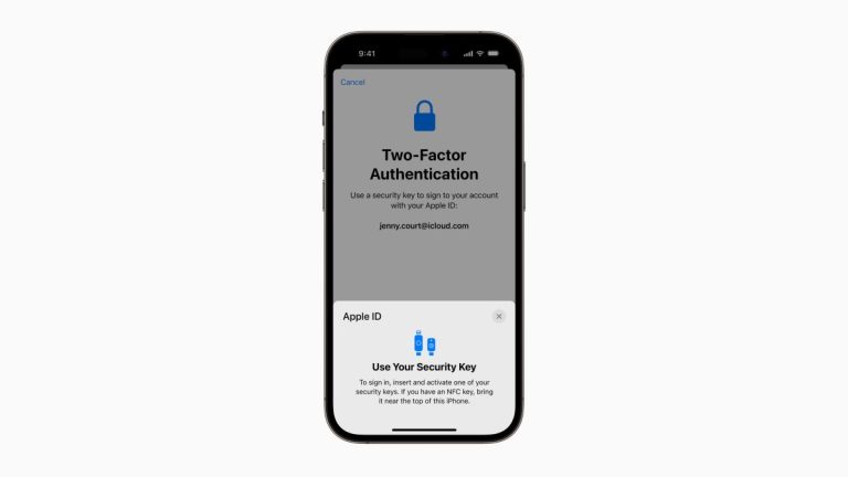 Physical security keys are coming to the iPhone with iOS 16.3