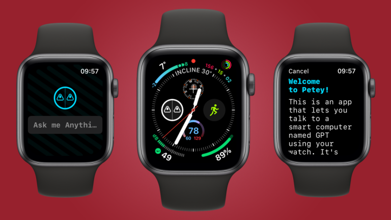 ChatGPT AI is now an app on my Apple Watch – but GPT4 is already on the way