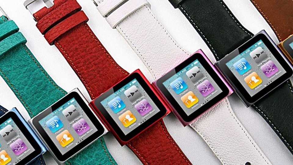 Apple iPod Nano watch straps by Vorya.