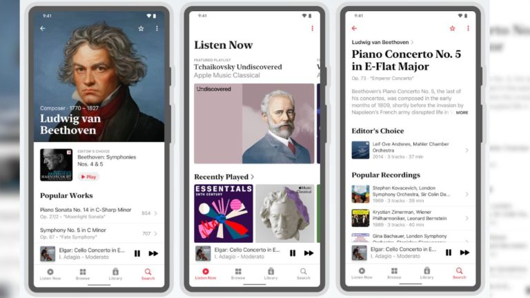 Android users get Apple Music Classical before iPad and Mac users can
