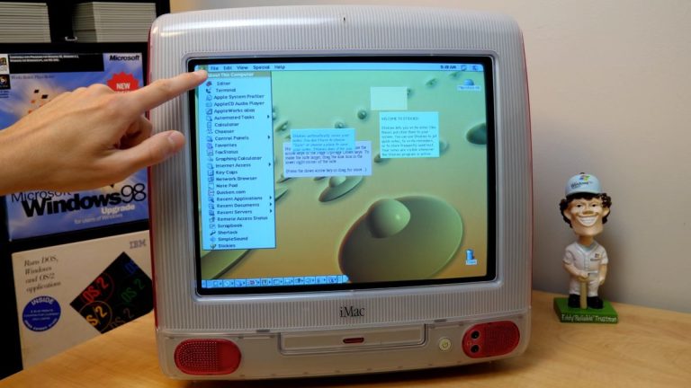 This touchscreen iMac G3 prototype from 1999 is every bit as awesome as it sounds